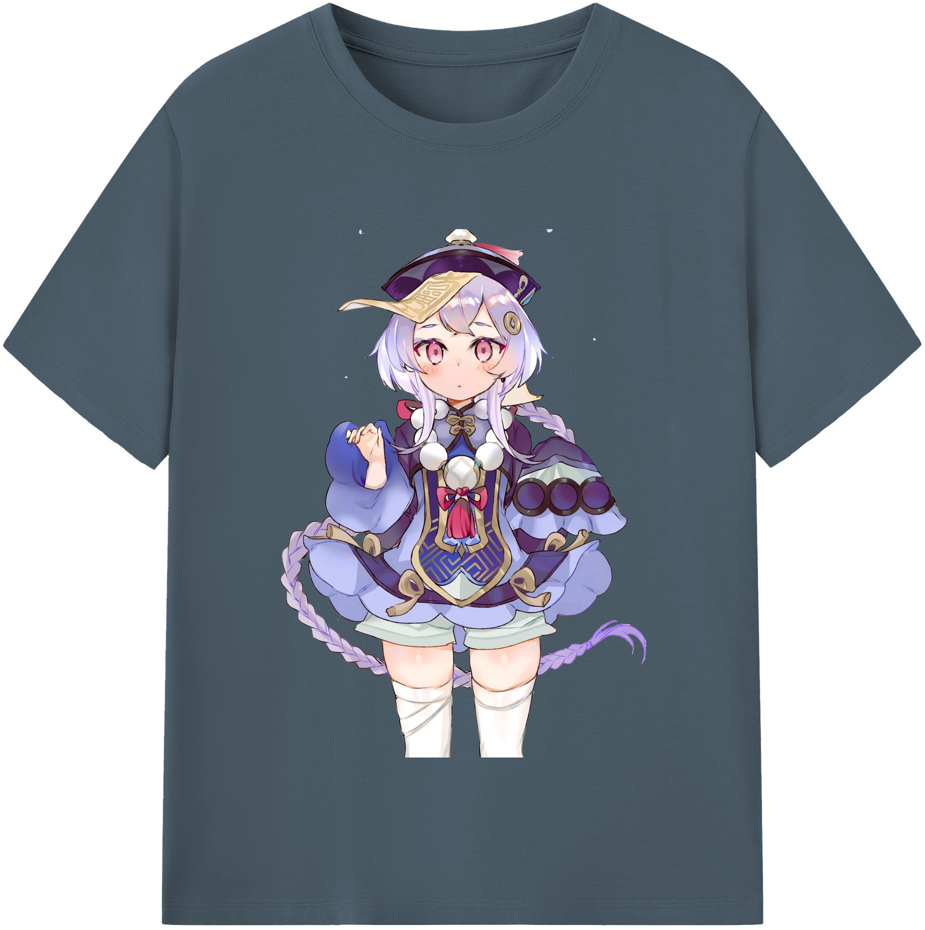 げんし神 七七 なな  genshin Nana 綿100％半袖Tシャツ（フロントプリント）